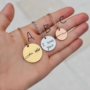New ✨ Message Coin Necklace